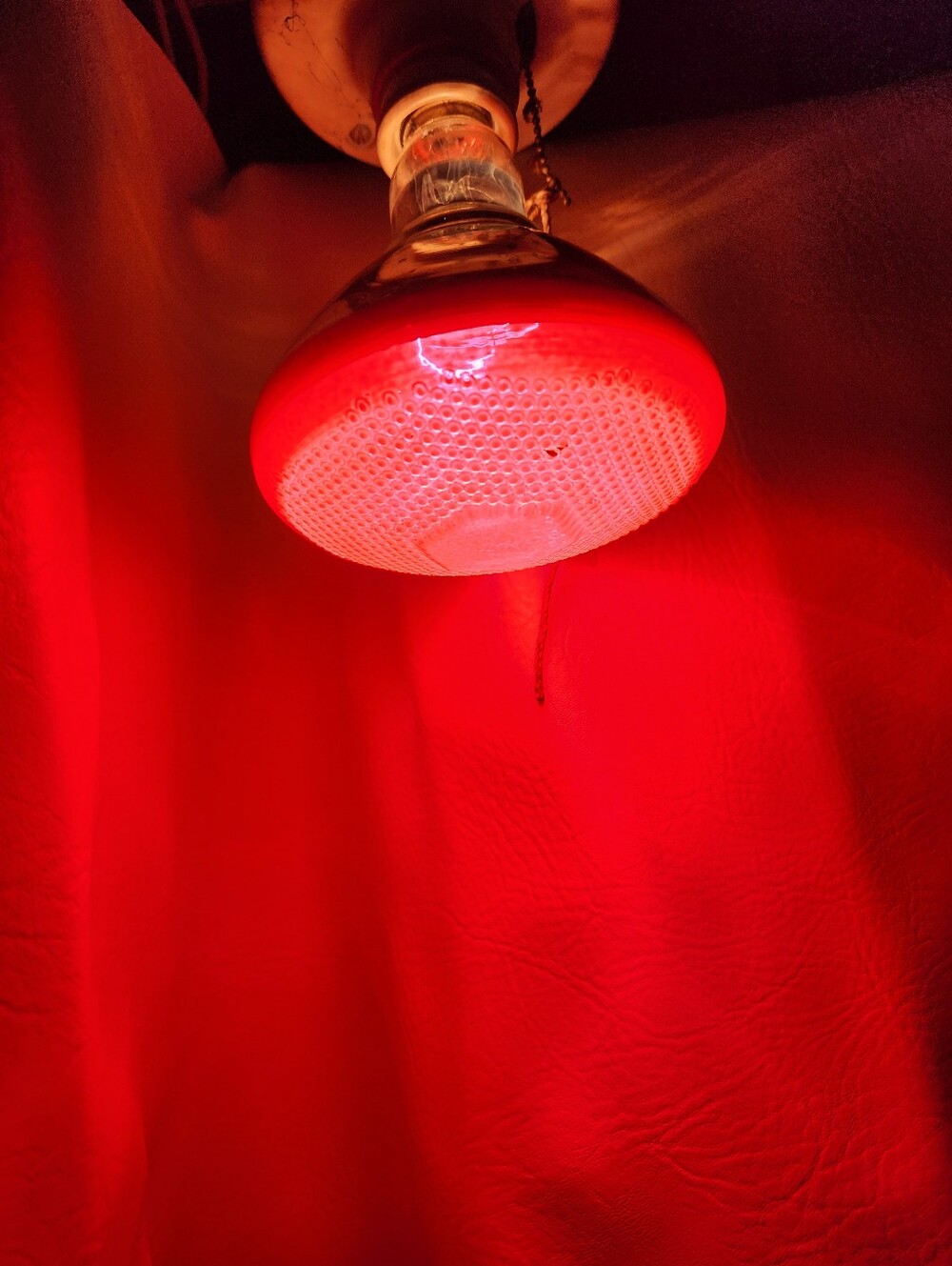 100W Outdoor Red Flood Bulb HomeCenter NIB - Picture 5 of 5
